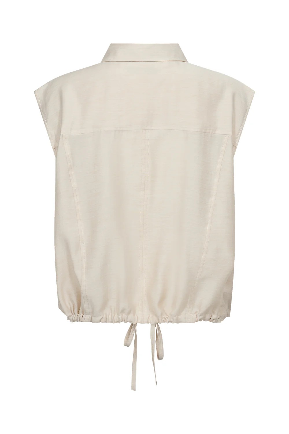 Lotus drawstring shirt- atelier Taktil - 5