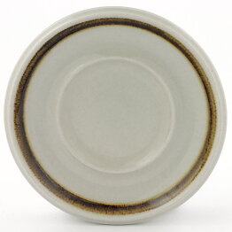アンヤ・ヤーティネン・ウィンクヴィスト  Kareliaシリーズ  コーヒーカップソーサー  茶色いライン  13cm  1968年  [サンプル画像]  [Free Shipping] 