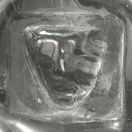 Erik Höglund (People 1957) Clear Sculptural Decanter Stopper 6 cm