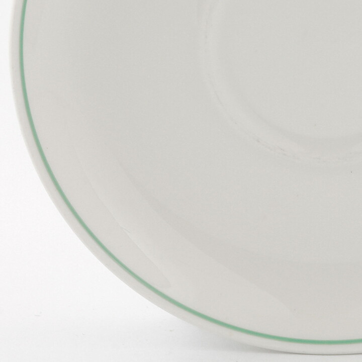 スザンネ・オーレン  Dalaröシリーズ  青いラインのコーヒーカップソーサー  14cm  1985年    [サンプル画像]  [送料無料]