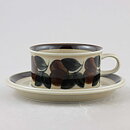 Raija Uosikkinen (Ruija 1975) Peach-Colored Teacup Saucer 16 cm  [Sample Images]  [Free Shipping]
