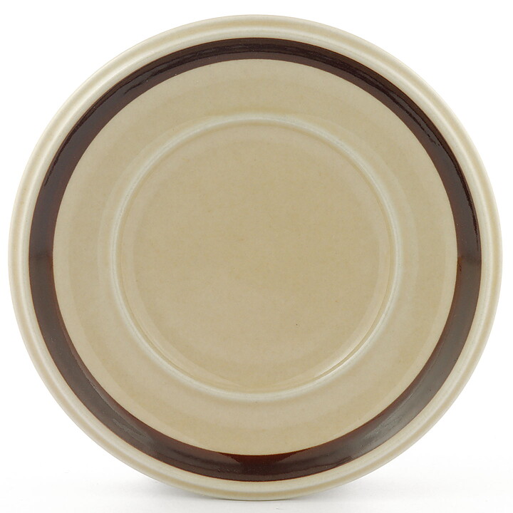 Raija Uosikkinen (Ruija 1975) Peach-Colored Teacup Saucer 16 cm  [Sample Images]  [Free Shipping]