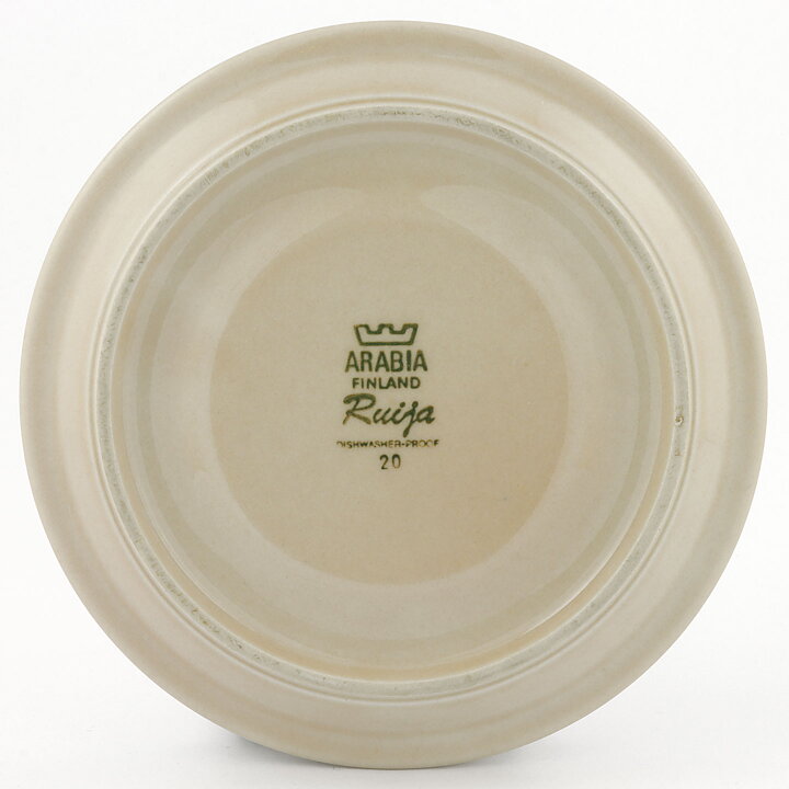 ライヤ・ウオシッキネン  Ruijaシリーズ  桃色のティーカップソーサー  16cm  1975年  [サンプル画像]  [送料無料]