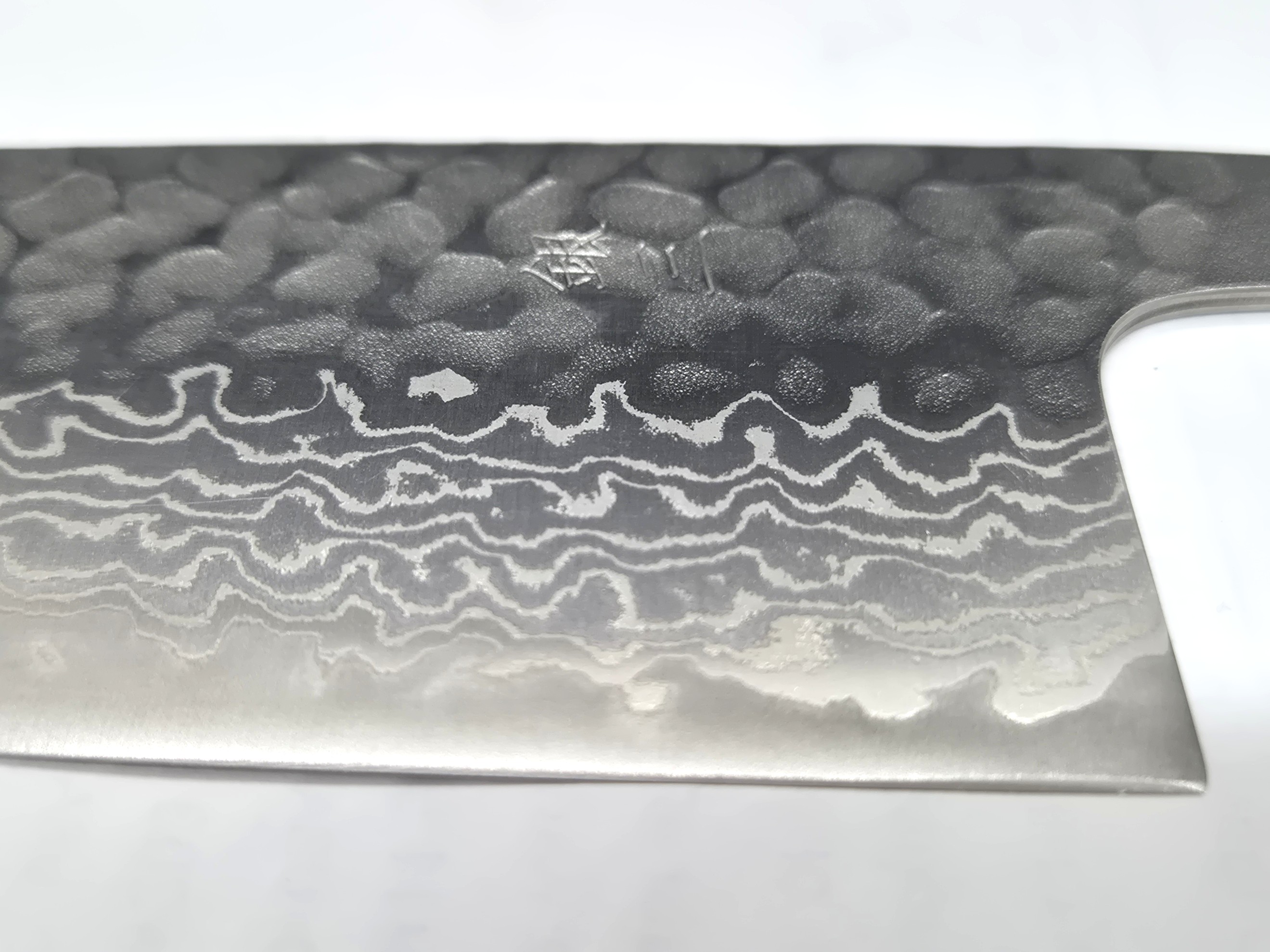 Ginsan Tsuchime Damaskus - Santoku 165 - 3