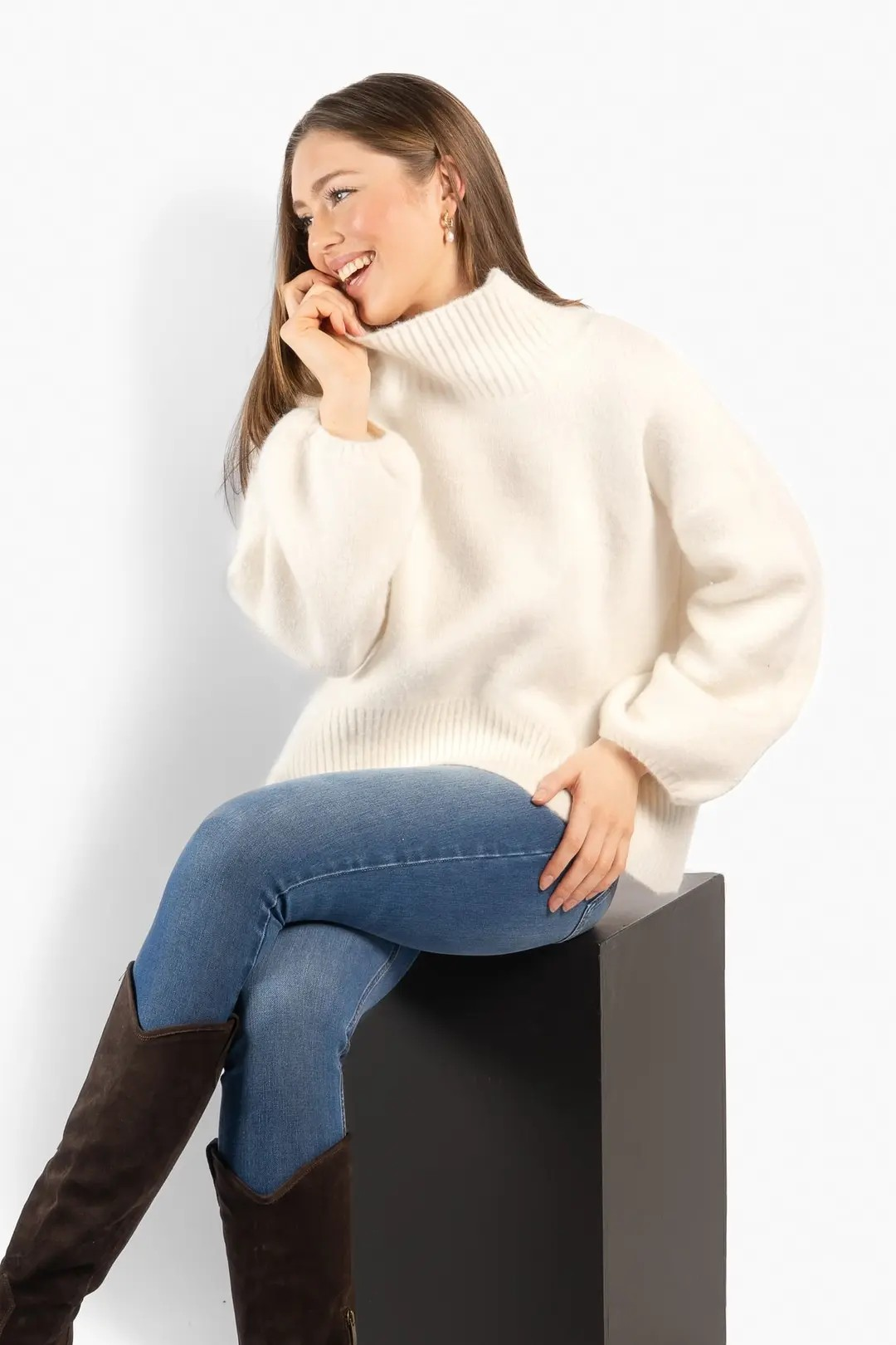 FAM Patch Short Sweater - HÉST - 4