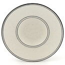 Stig Lindberg (Birka 1973) Rounded Coffee Cup Saucer with Linear Decor 13 cm  [Sample Images]  [Free Shipping]
