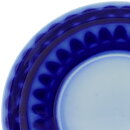 Stig Lindberg (Blå Husar 1968) Teacup Saucer with Blue Geometric Decor 16 cm  [Sample Images]  [Free Shipping]