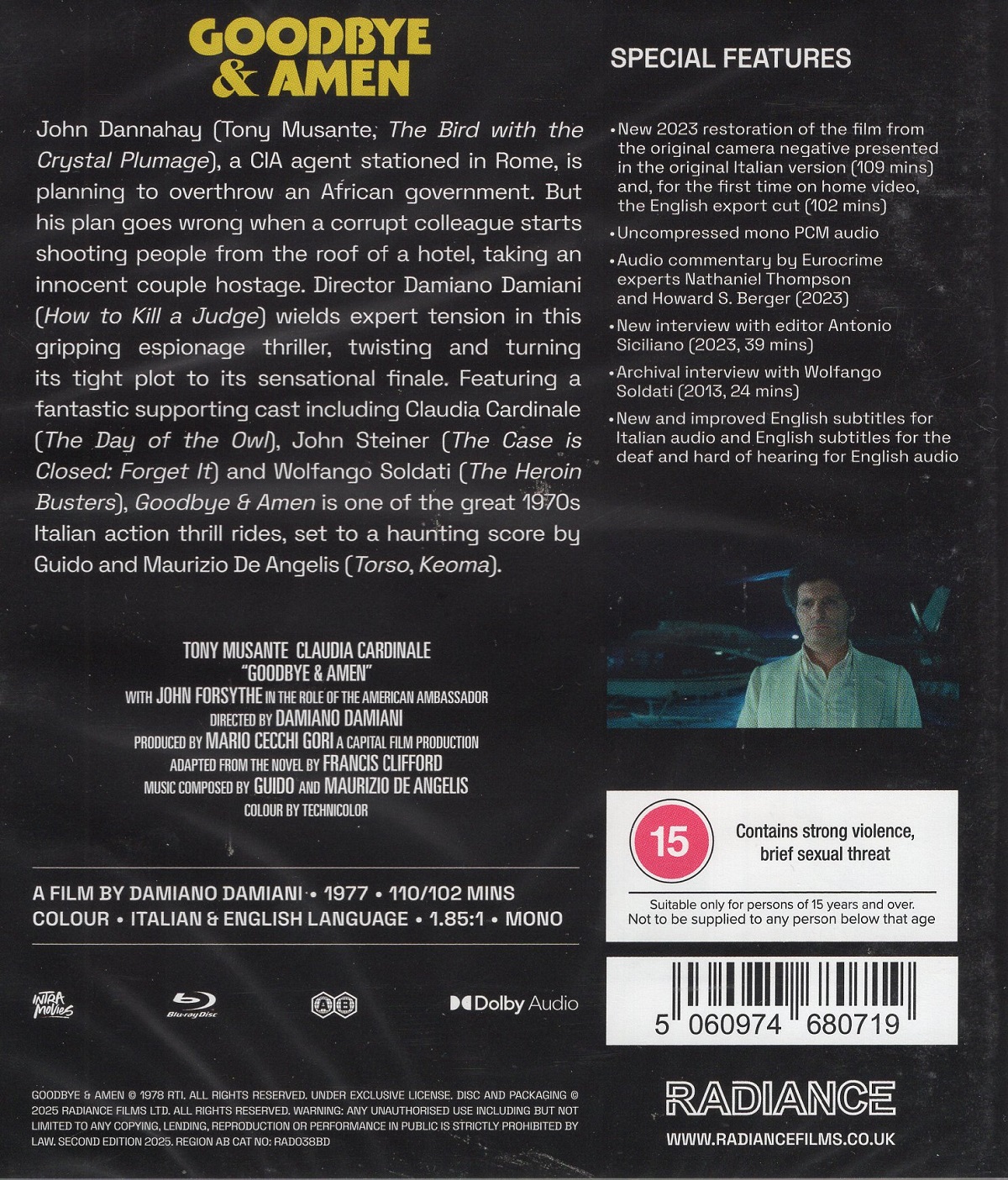 Goodbye & Amen (ej svensk text) (Blu-ray) - 2