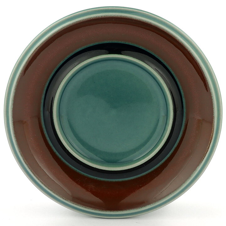  Ulla Procopé (Meri 1967) Sea-Colored Rustic Teacup Saucer 15 cm  [Sample Images]  [Free Shipping]
