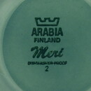 ウラ・プロコッペ  Meriシリーズ  青色のティーカップソーサー  15cm  1967年  [サンプル画像]  [送料無料]