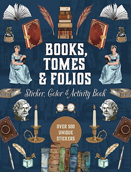 Books, Tomes & Folios : Sticker, Color & Activity Book - Over 500 Unique Stickers 