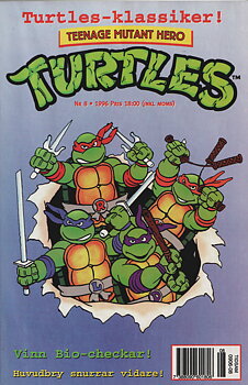 Teenage mutant hero turtles, Turtles klassiker! nr 8 1996