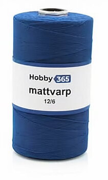 Mattlanka 12/6  500 g / rulla Sininen