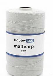 Mattlanka 12/6  500 g / rulla Vaaleanharmaa/hopea
