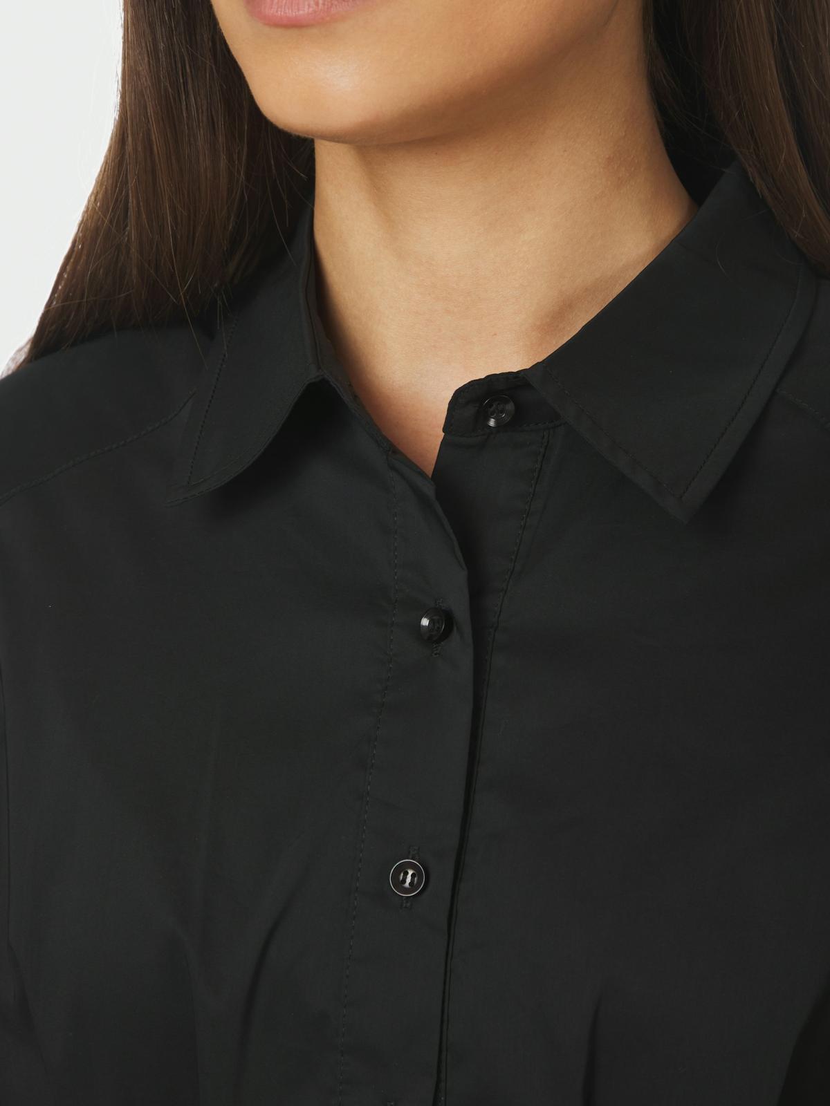 Neo Noir Baia Poplin Dress,  Black - 5