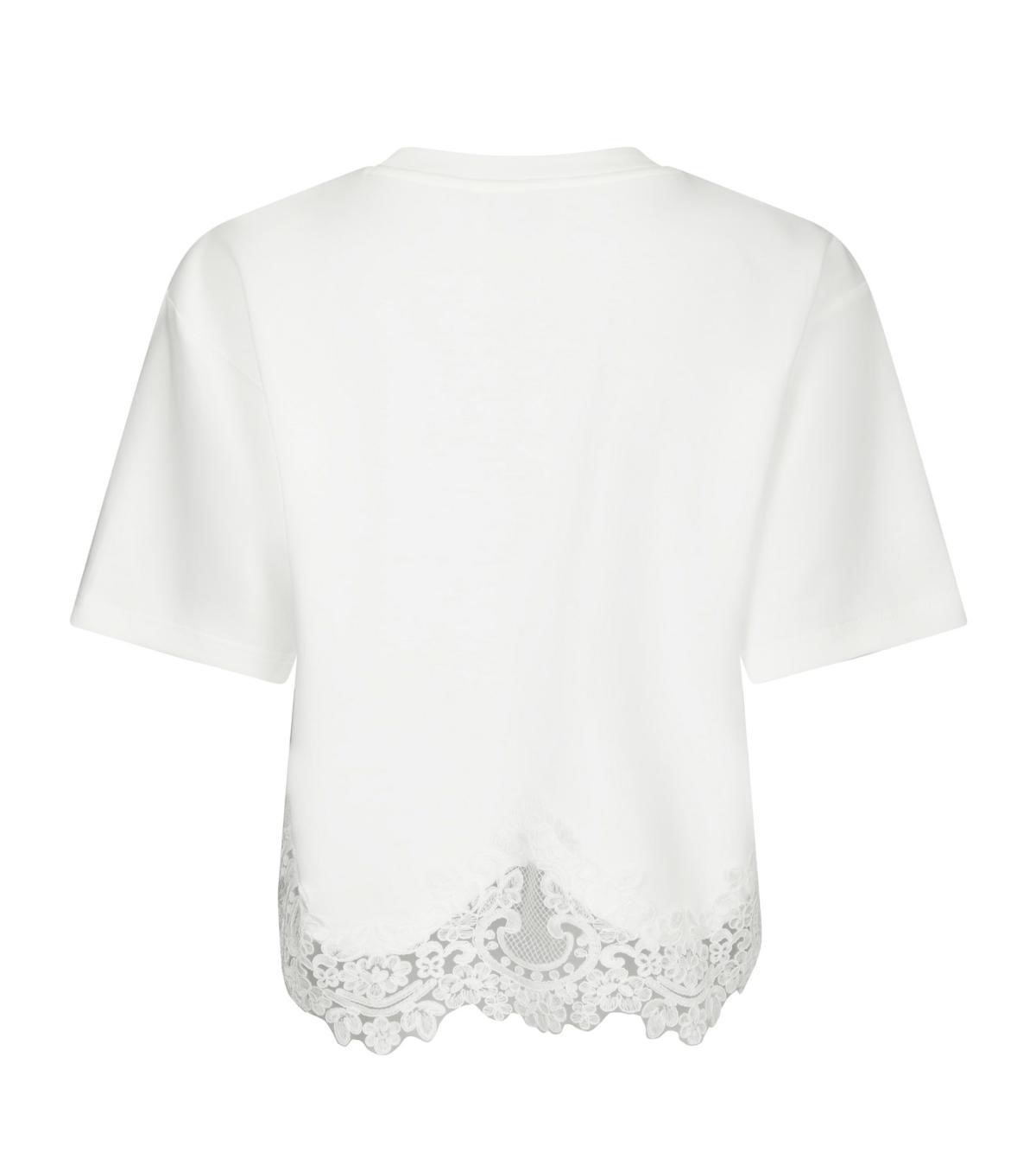 Neo Noir Iria Lace Tee, White - 2
