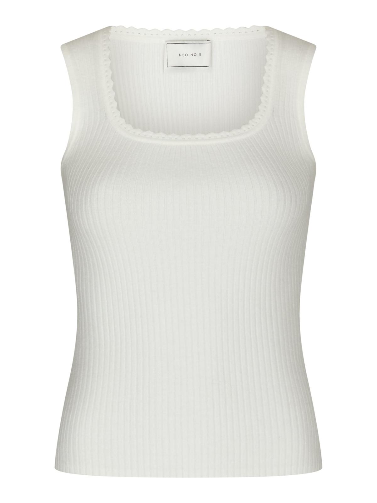 Neo Noir Fraline Knit Top, Off White