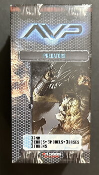 Prodos Games AVP Alien vs Predator PREDATORS 3 Models Sealed OOP