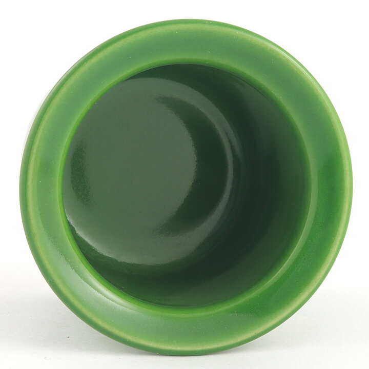 Stig Lindberg (1960s) Green Jar with Cork Lid 8 cm