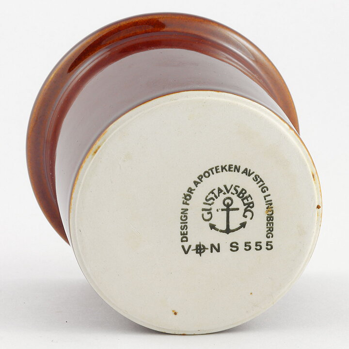 Stig Lindberg (1960s) Reddish Brown Jar