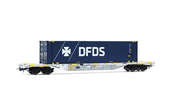 Cont.vagn Sgnss 45ft 'DFDS', Ep VI