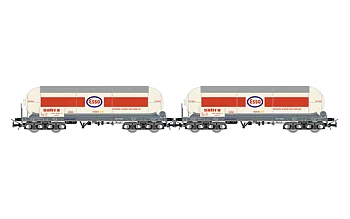 Vagnset: 2x tankvagn 'ESSO-Saltra', RENFE