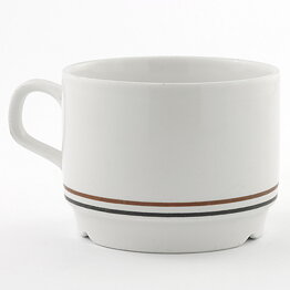 Jackie Lynd (Sierra 1970s) Coffee Cup with Brown/Black Decor 10 cm  [Sample Images]  [Free Shipping]