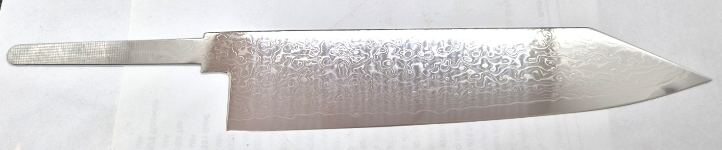 Ginsan Damaskus - Kiritsuke 215