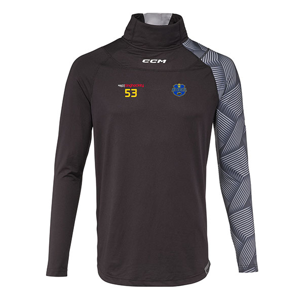 CCM Base Layer Neck Guard LS halskyddströja Diö Hockey