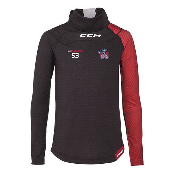 CCM Base Layer Neck Guard LS halskyddströja Jr S26 Åseda IF