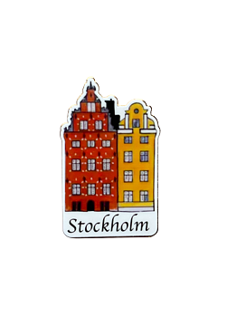 Metal magnet - Gamla Stan Stockholm Old town