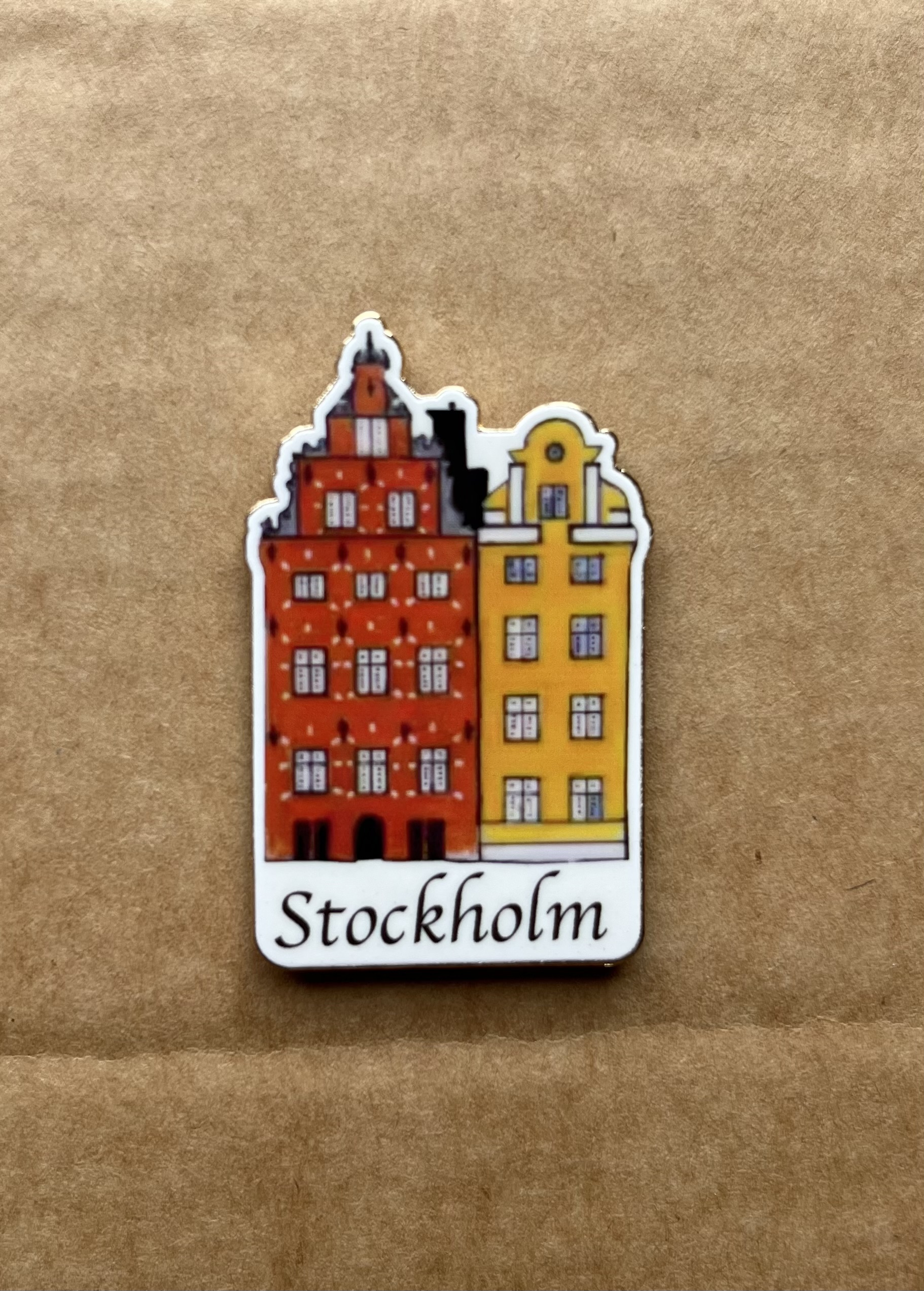 Metal magnet - Gamla Stan Stockholm Old town