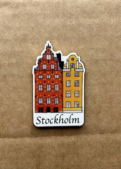 Metal magnet - Gamla Stan Stockholm Old town