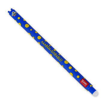 Gelpenna med utsuddbart bläck - Monster, blå