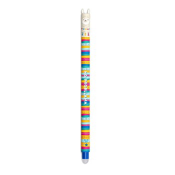 Gelpenna med utsuddbart bläck - Llama, blå