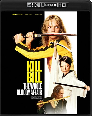 Kill Bill: The Whole Bloody Affair - Unrated (BLU-RAY 4K ULTRA HD + BLU-RAY)