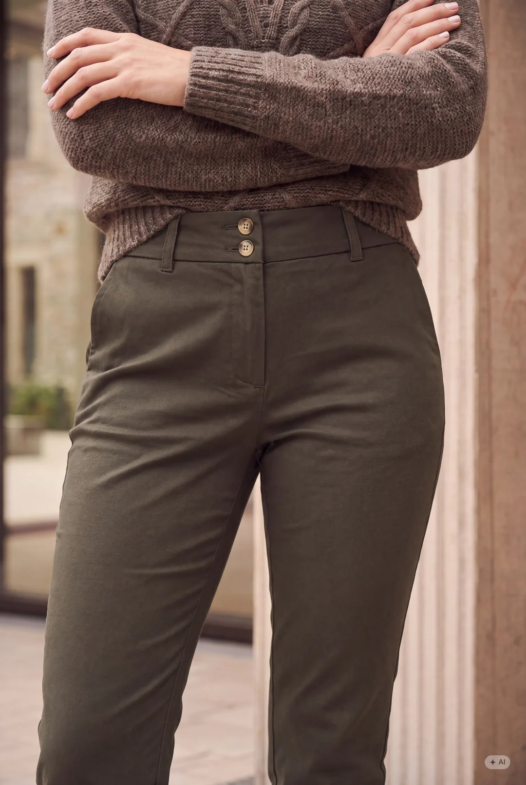Chino Pant - Khaki - Isay