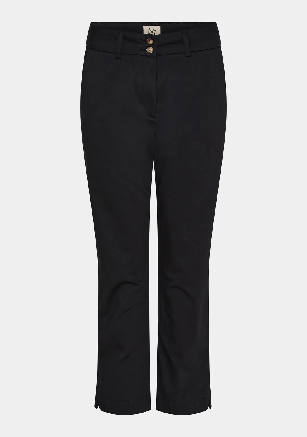 Highwaist Chino - Black - Isay - 4