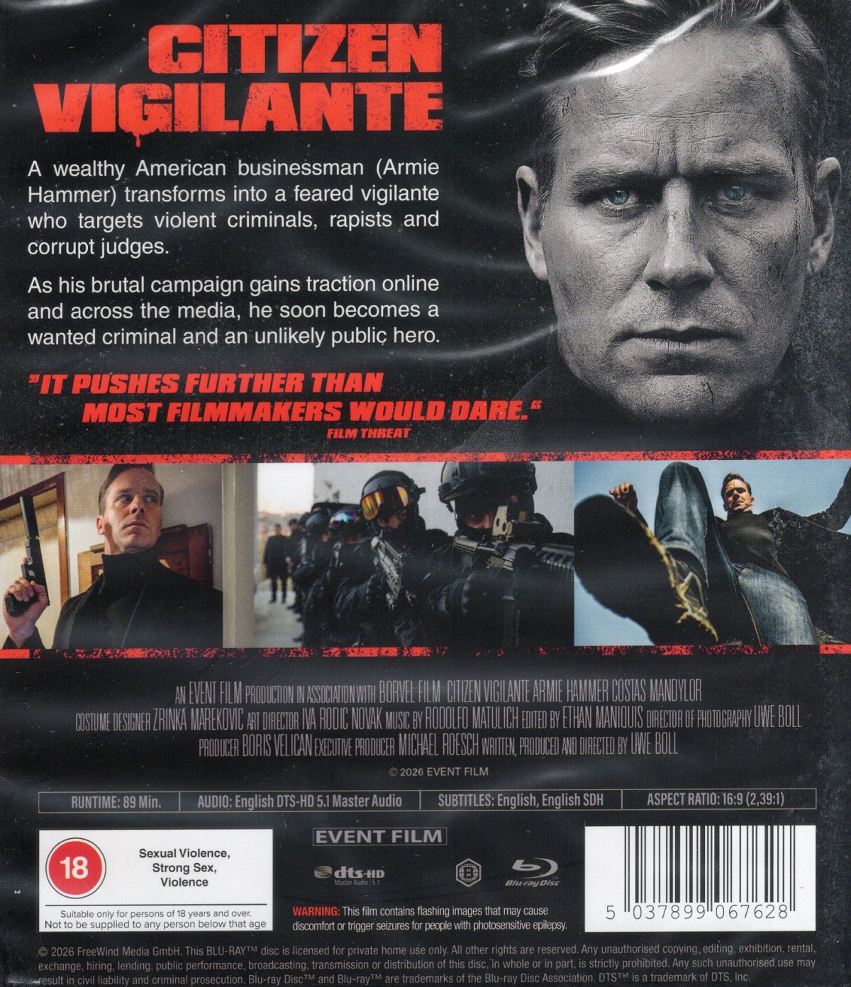Citizen Vigilante (ej svensk text) (Blu-ray) - 2