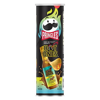 Pringles Hot Ones Los Calientes Verde 156g