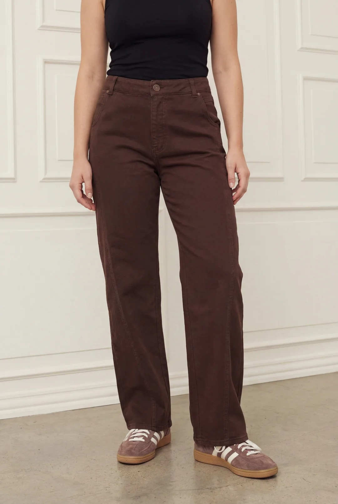 Como Slit Twill Pant - Isay