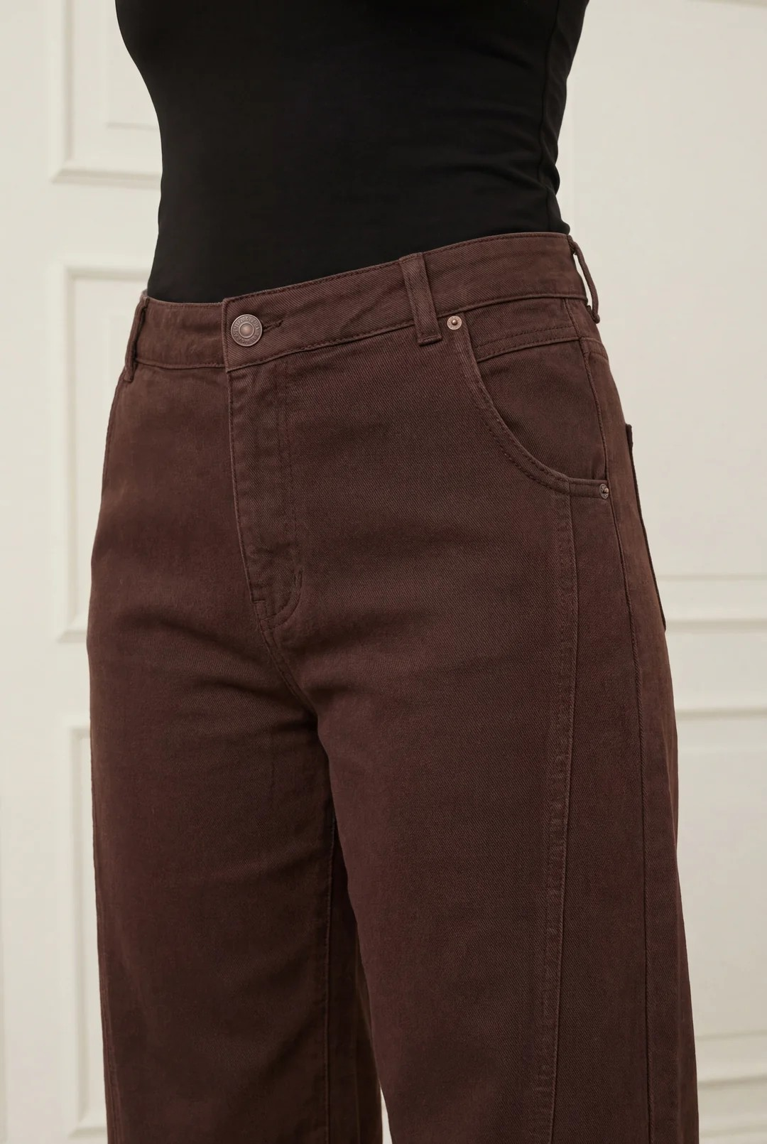 Como Slit Twill Pant - Isay - 3