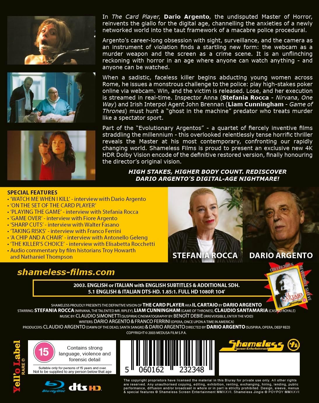 The Card Player (Limited Edition) (ej svensk text) (Blu-ray) - 2