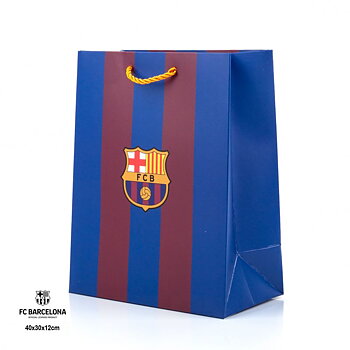 FC Barcelona Presentpåse BR 40x30 L