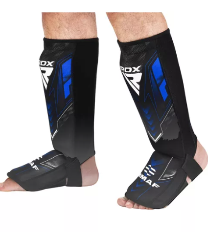 MMA Fot/Benskydd - NEOPRENE Blå SMMAF Approved - 2