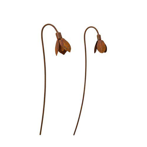 2-pack Snödroppar på pinne i järn  - 3