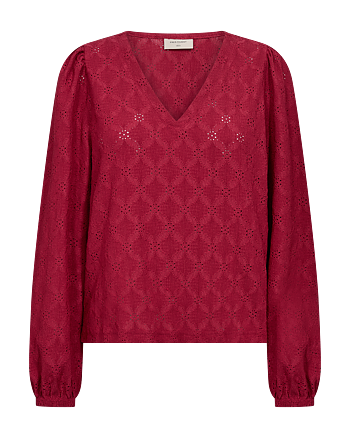 Skiona blouse - reddish