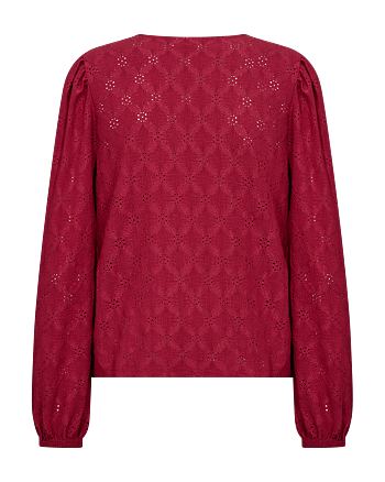 Skiona blouse - reddish