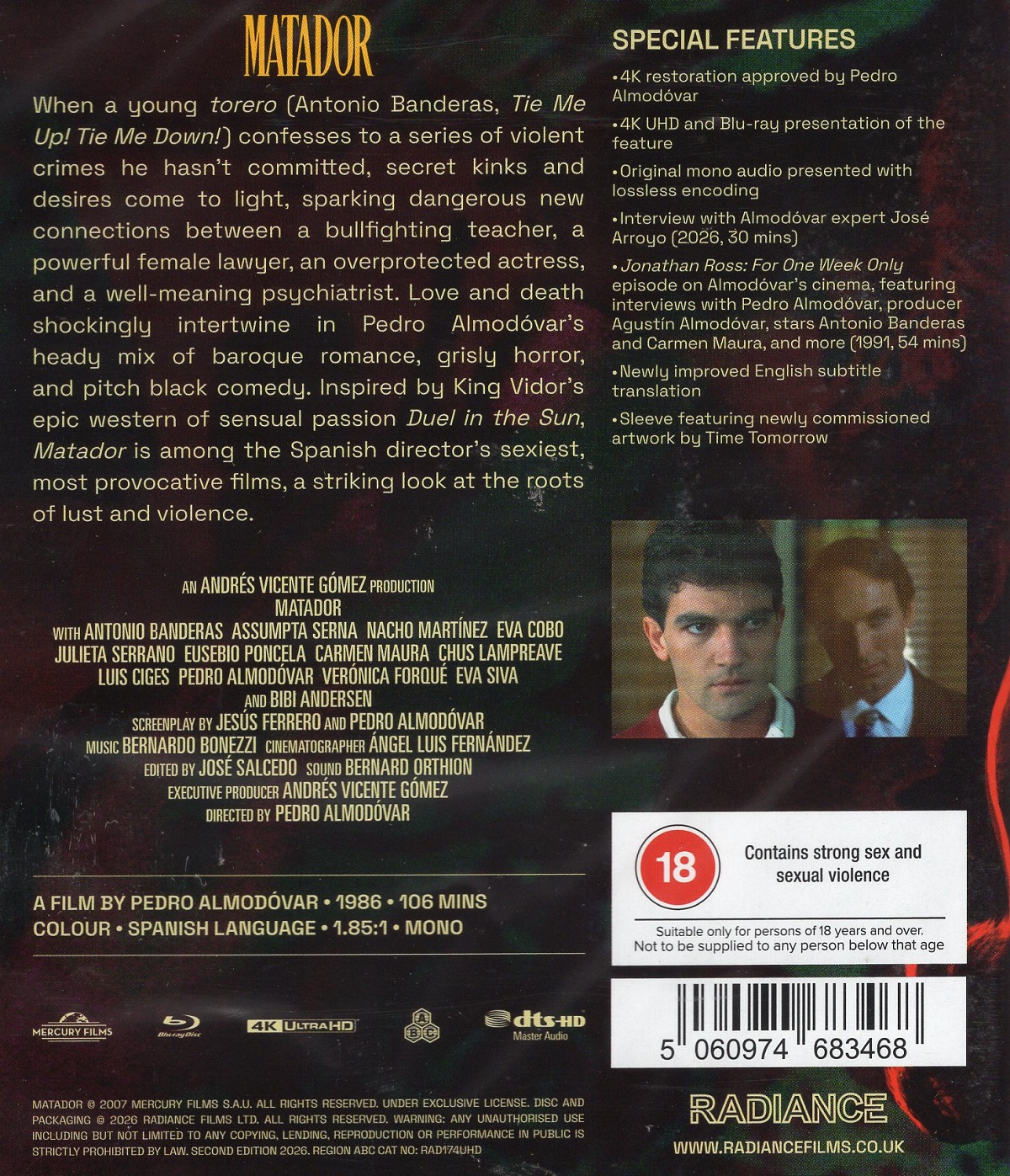 Matador (ej svensk text) (4K Ultra HD + Blu-Ray) - 2