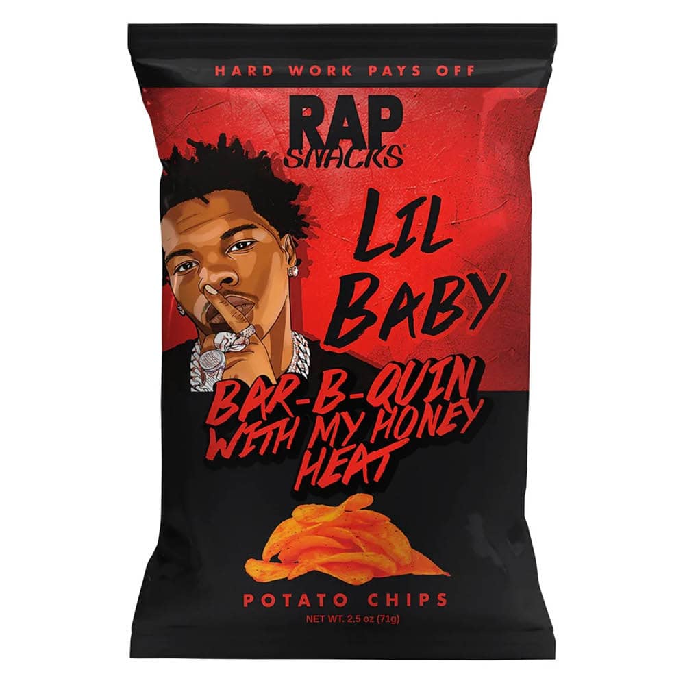 Rap Snacks Lil Baby Bar-B-Quin With My Honey Heat 71g